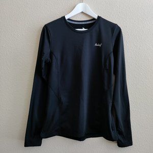 Baleaf Women's Thermal Fleece Tops Long Sleeve Running t-Shirt Size L